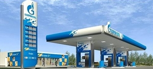 benzinestation van Gazpromneft