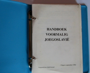 Handboek voormalig Joegoslavië