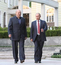 Poetin en Loekasjenko