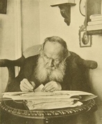 Tolstoj schrijft
