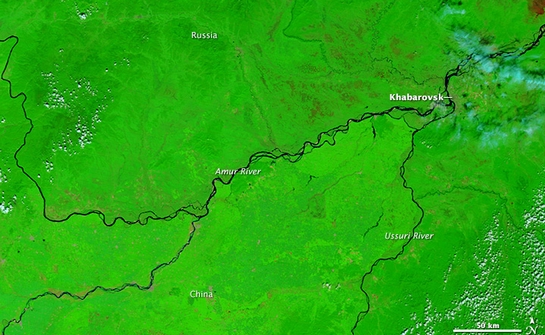 satellietfoto uit 2008