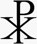 Roebelteken afgebeeld als Christelijk kruis met acht uiteinden.