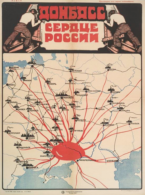afbeelding van een sovjetposter