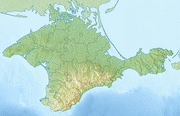kaart van de Krim
