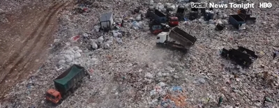 reportage over Russische afvalbergen